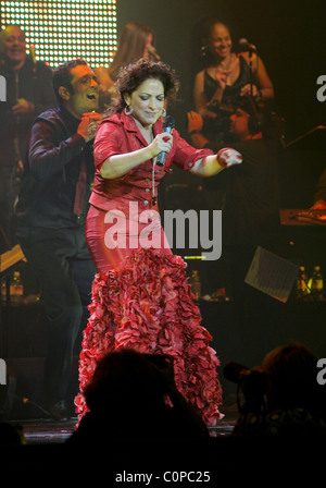 Gloria Estefan performing live at Hard Rock Live at the Seminole Hard ...