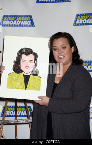 Rosie O'Donnell 13th Annual Kids Night On Broadway New York City, USA - 10.11.08 Stock Photo