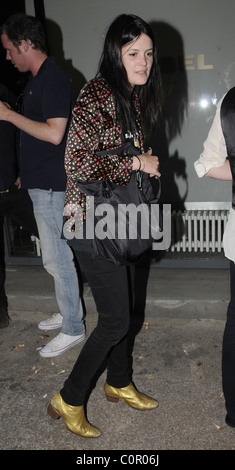 Alison Mosshart Into The Future with Primal Scream - Departures London, England - 15.07.08 Will Alexander/ Stock Photo