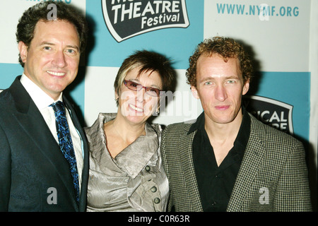 Kevin McCollum, Robyn Goodman, Jeffrey Seller The NY Musical Theater Festival 5th Season Awards Gala held at the Hudson Theatre Stock Photo