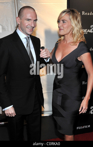 Ralph Fiennes, Kate Winslet The New York premiere of 'The Reader' held at the Ziegfield Theater New York City, USA - 03.12.08 Stock Photo