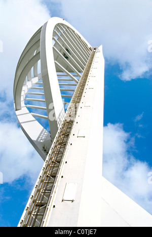 The Spinnaker Tower is a 170m (558 ft)–high tower in Portsmouth, Hampshire, England, UK Stock Photo