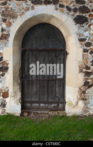 Old church door Stock Photo