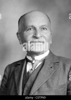 Vintage portrait photo c1910s of French chemist Paul Sabatier (1854 - 1941) - co-winner of the Nobel Prize in Chemistry in 1912. Stock Photo