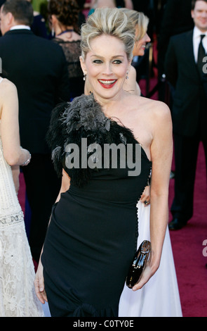 SHARON STONE 83RD ACADEMY AWARDS RED CARPET ARRIVALS KODAK THEATRE HOLLYWOOD USA 27 February 2011 Stock Photo