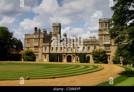 Castle Ashby House, a 16th century country house and home to the Compton family, Northamptonshire, UK Stock Photo