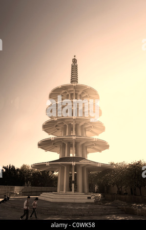 Usa, California, San Francisco, Japantown, Peace Pagoda Stock Photo