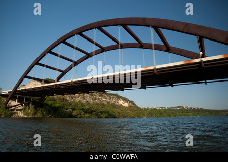 Austin Texas USA, 2003: Pennybacker Bridge (also called Loop 360 Bridge ...