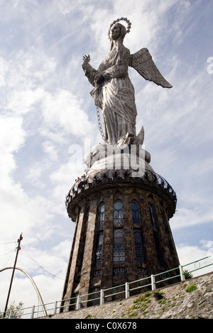 Virgin of El Panecillo - Quito, Ecuador Stock Photo