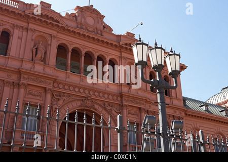 Casa Rosada in Plaza de Mayo Square. Buenos Aires. Argentina. Stock Photo