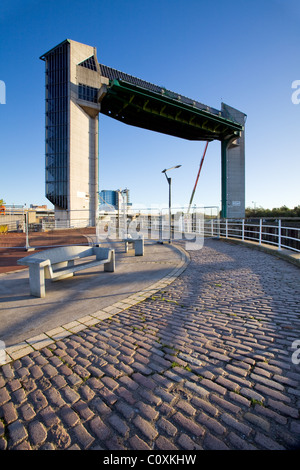 The tidal barrier on the River Hull. Hull, East Yorkshire. Stock Photo
