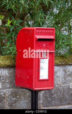 Red Letter post box . Salisbury England UK Stock Photo