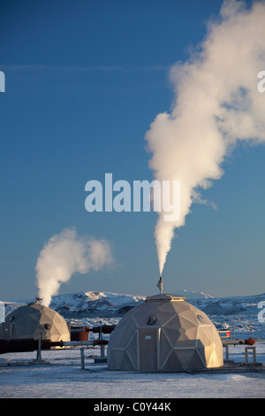 he Hellisheidi Geo Thermal Power Plant located in Hengill southwest ...