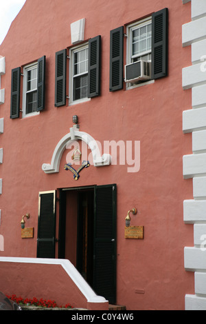 Scenes in and around Hamilton Bermuda Stock Photo