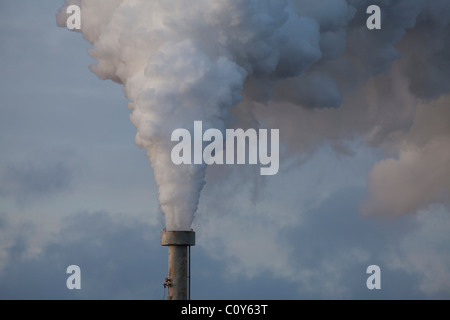 Reykjanes Geothermal Power Plant in Iceland Stock Photo