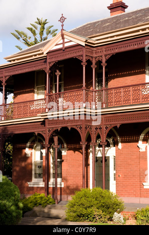 edwardian house footscray melbourne victoria australia Stock Photo