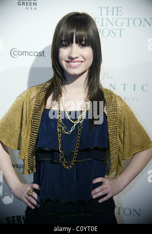 Demi Lovato The Huffington Post First-Ever Interactive Pre-Inaugural