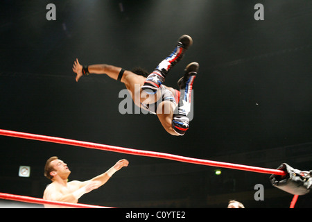 Consequences Creed Vs Brutus Magnus TNA Wrestling and the MEN Arena Manchester, England - 20.01.09   ( ): /Jordan X/Alison Stock Photo