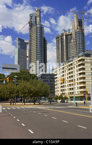 Skyscrapers in Puerto Madero. Buenos Aires. Argentina. Stock Photo