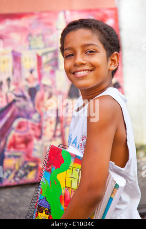 A young boy smiling in his Brazil T shirt. Likoma Island, Lake Malawi,  Africa Stock Photo - Alamy