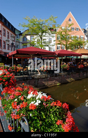 Market square, Saarburg, Rhineland-Palatinate, Germany, Europe Stock Photo