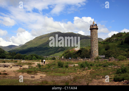 Glenfinnan Monument, Scotland, United Kingdom, Europe Stock Photo