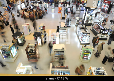 Duty-free zone, Doha International Airport, Doha, Qatar, Asia Stock Photo