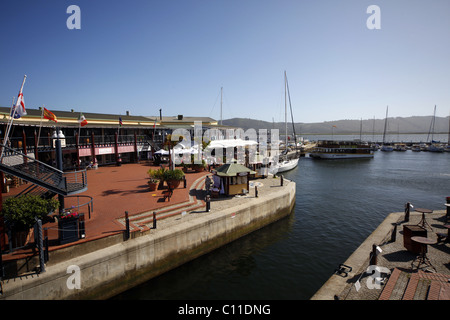 SHOPS AT MARINA & QUAYS KNYSNA WESTERN CAPE SOUTH AFRICA 28 January 2011 Stock Photo