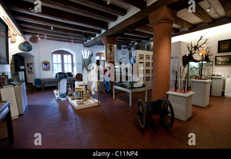 Spessartmuseum museum, Schloss Lohr am Main castle, Lohr am Main, Hesse, Germany, Europe Stock Photo