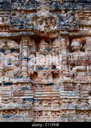 Sambor Prei Kuk, Prasat Sambor, Cambodia - 7th century pre-angkorian brik temples dedicated to Gambhireshvara Stock Photo