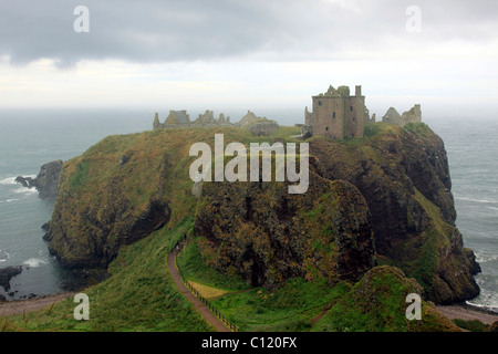 Dunnottar Castle, Aberdeenshire, Scotland, United Kingdom, Europe Stock Photo