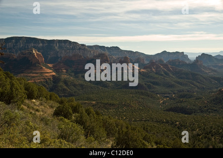 A View from Wilson Mountain at Sedona, Arizona, USA Stock Photo