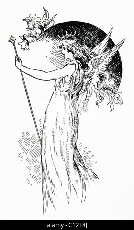 Titania - Queen of the Fairies Stock Photo - Alamy