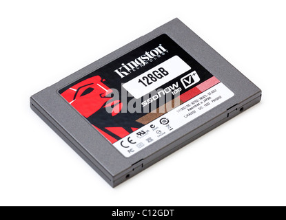 Kingston 128GB solid state drive Stock Photo