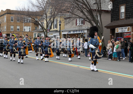 New State police marching in a parade Stock Photo - Alamy