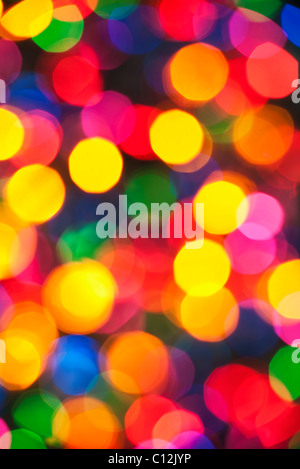 Illuminated Christmas tree lights