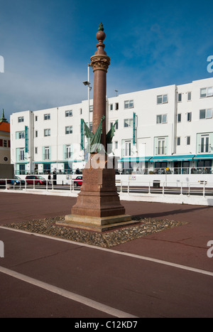 Boer War Memorial Hastings Seafront East Sussex England Stock Photo