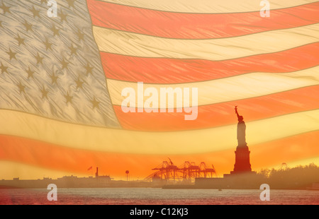 American symbols Stock Photo