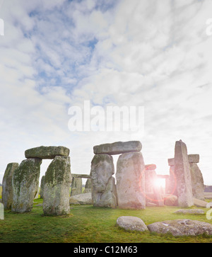 United Kingdom, Stonehenge Stock Photo