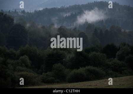 Bieszczady Mountains National Park, Poland Stock Photo