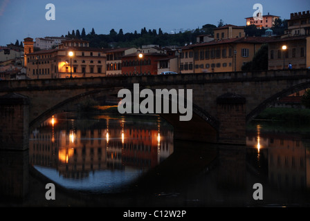 Bridge over the Arno, Florence, Italy Stock Photo