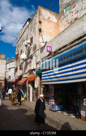 Medina old quarter Casablanca central Morocco northern Africa Stock Photo