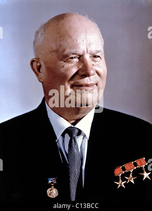 Nikita Kruschev, c. 1960s Stock Photo