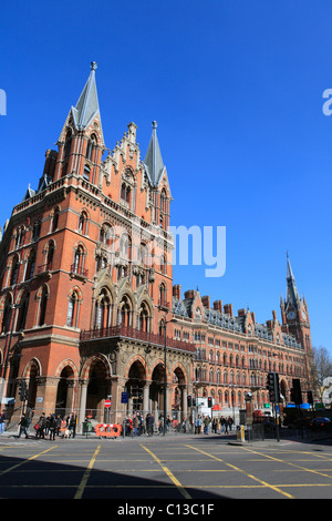united kingdom london st pancras international railway station Stock Photo
