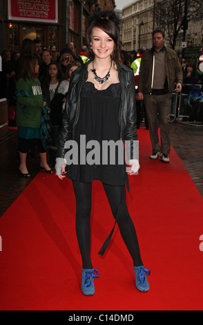 Dakota Blue Richards UK charity premiere of The Secret of Moonacre held at the Vue cinema - arrivals London, England - 25.01.09 Stock Photo