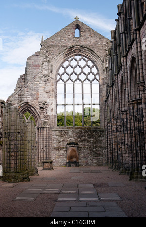 HOLYROOD ABBEY EDINBURGH SCOTLAND  UNITED KINGDOM Stock Photo