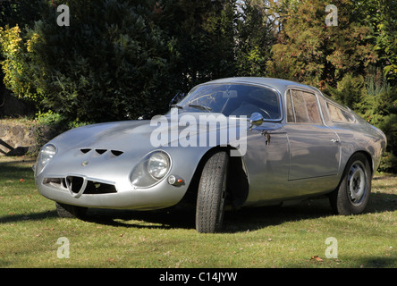 1965 Alfa Romeo Giulia TZ-1 Zagato classic car Stock Photo