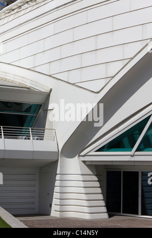 Quadracci Pavilion, designed by Santiago Calatrava, Milwaukee Art Museum, Wisconsin, USA Stock Photo