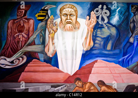 Orozco mural Dartmouth College Hanover NH Stock Photo - Alamy