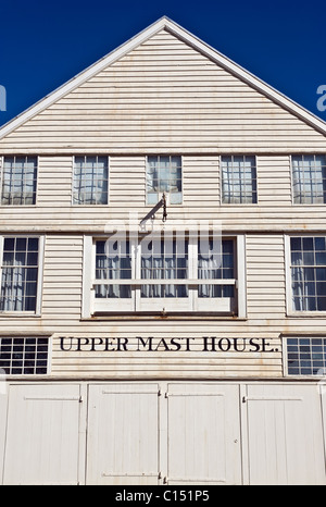 The Upper Mast House at the Chatham Historic Dockyard in Kent. Stock Photo